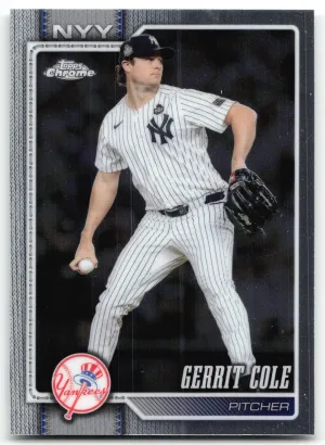 Gerrit Cole 2026 Topps Chrome New York Yankees