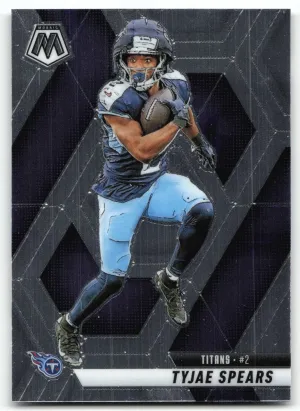 Tyjae Spears 2025 Panini Mosaic Tennessee Titans