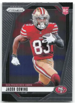 Jacob Cowing Rookie 2024 Panini Prizm San Francisco 49ers
