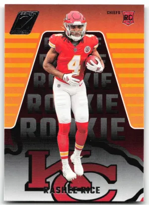 Rashee Rice Rookie 2023 Panini Zenith Kansas City Chiefs