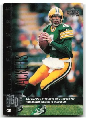 Brett Favre 1997 Upper Deck Green Bay Packers
