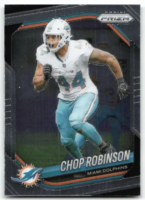 Chop Robinson 2025 Panini Prizm Miami Dolphins