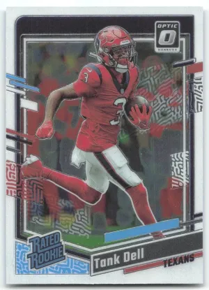 Tank Dell Rookie 2023 Donruss Optic Houston Texans