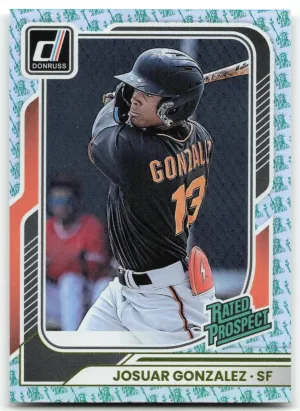 Josuar Gonzalez 2026 Donruss Liberty Giants