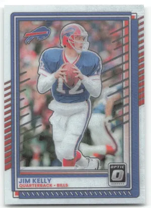 Jim Kelly 2025 Donruss Optic Buffalo Bills