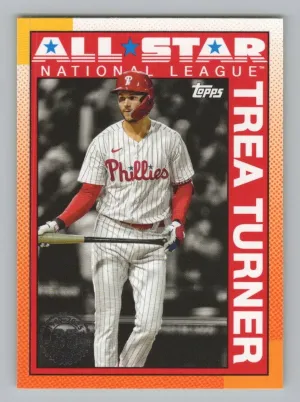 Trea Turner 2025 Topps 1990 Topps Baseball 35th Anniversary Phillies