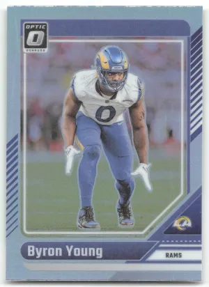 Byron Young (LB) 2024 Donruss Optic Holo Los Angeles Rams