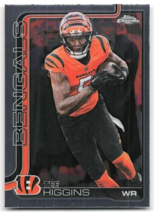 Tee Higgins 2025 Topps Chrome Cincinnati Bengals