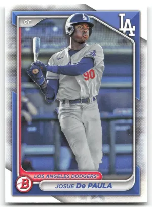 Josue De Paula 2024 Bowman Prospects Los Angeles Dodgers