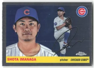 Shota Imanaga 2025 Topps Chrome Platinum Chicago Cubs