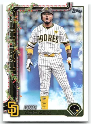 Luis Arraez 2025 Topps Holiday Padres