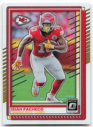 Isiah Pacheco 2025 Donruss Optic Chiefs