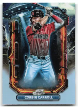 Corbin Carroll 2025 Topps Chrome Cosmic Extraterrestrial Talent Diamondbacks