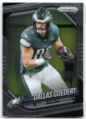 Dallas Goedert 2025 Panini Prizm Philadelphia Eagles
