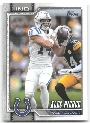 Alec Pierce 2026 Topps Flagship Indianapolis Colts