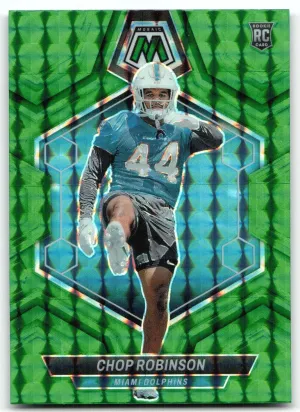 Chop Robinson 2024 Panini Mosaic Mosaic Green Dolphins