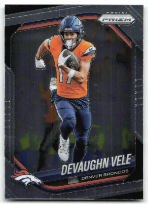 Devaughn Vele 2025 Panini Prizm Broncos