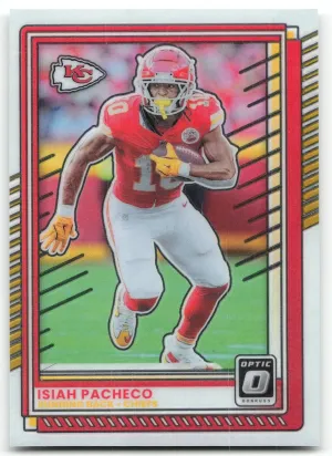 Isiah Pacheco 2025 Donruss Optic Chiefs