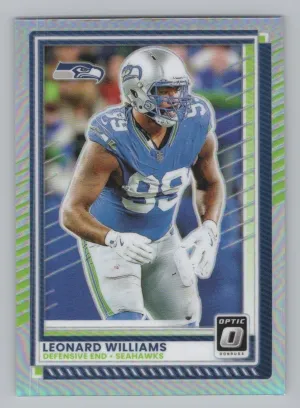 Leonard Williams 2025 Donruss Optic Holo Seattle Seahawks