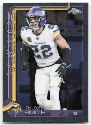 Harrison Smith 2025 Topps Chrome Minnesota Vikings