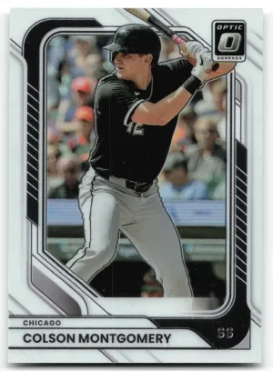 Colson Montgomery Rookie 2026 Donruss Optic Chicago White Sox