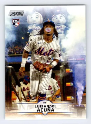 Luisangel Acuña RC 2025 Stadium Club New York Mets