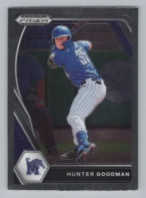 Hunter Goodman 2021 Panini Prizm Draft Picks Memphis Tigers