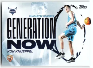 Kon Knueppel 2025-26 Topps Generation Now Charlotte Hornets