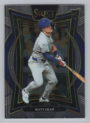 Matt Shaw Rookie 2025 Panini Select Chicago Cubs