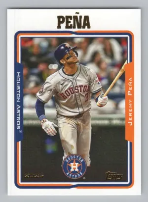Jeremy Peña 2025 Topps Archives Houston Astros