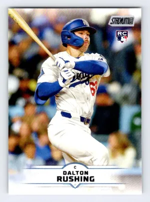 Dalton Rushing RC 2025 Stadium Club Los Angeles Dodgers
