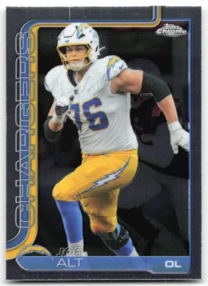 Joe Alt 2025 Topps Chrome Los Angeles Chargers