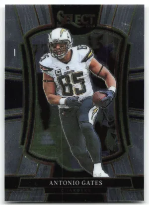 Antonio Gates 2025 Panini Select San Diego Chargers