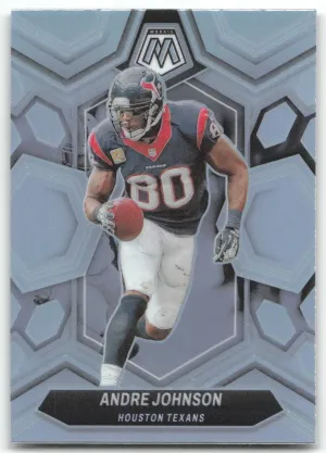 Andre Johnson 2024 Panini Mosaic Silver Houston Texans
