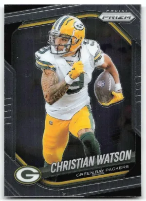 Christian Watson 2025 Panini Prizm Green Bay Packers