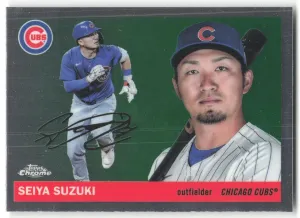 Seiya Suzuki 2025 Topps Chrome Platinum Chicago Cubs