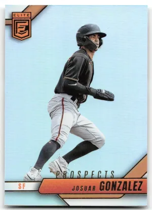 Josuar Gonzalez 2026 Donruss Elite San Francisco Giants