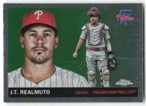 J.T. Realmuto 2025 Topps Chrome Platinum Philadelphia Phillies