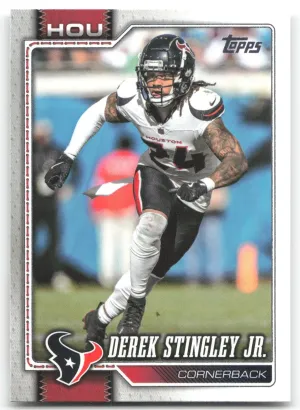 Derek Stingley Jr 2026 Topps Flagship Houston Texans