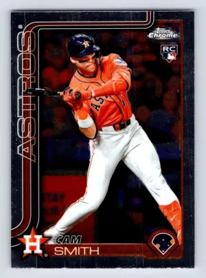 Cam Smith RC 2025 Topps Chrome Update Astros