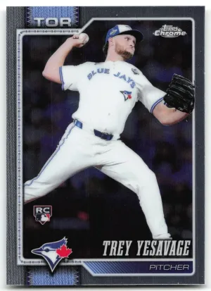 Trey Yesavage RC 2026 Topps Chrome Blue Jays