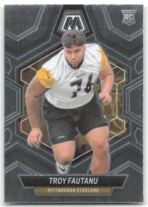 Troy Fautanu Rookie 2024 Panini Mosaic Pittsburgh Steelers