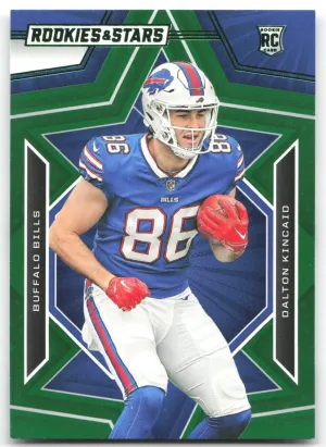 Dalton Kincaid Rookie 2023 Panini Rookies & Stars Green Buffalo Bills
