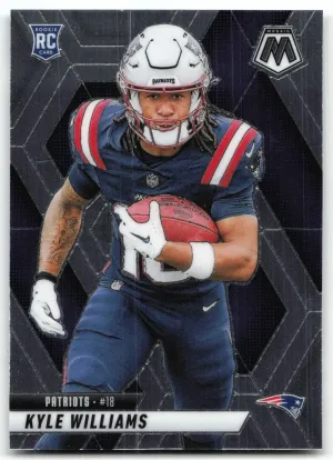 Kyle Williams RC 2025 Panini Mosaic New England Patriots