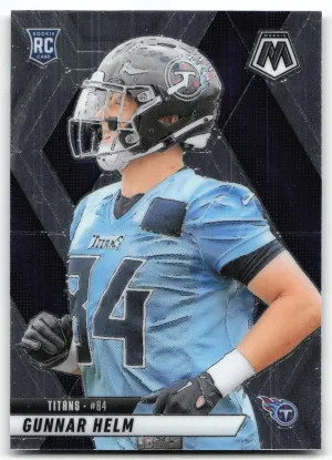 Gunnar Helm RC 2025 Panini Mosaic Titans