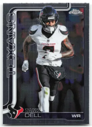 Tank Dell 2025 Topps Chrome Houston Texans