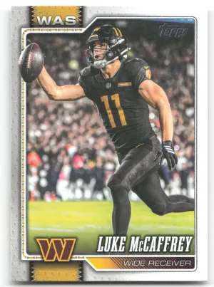 Luke Mccaffrey 2026 Topps Flagship Washington Commanders
