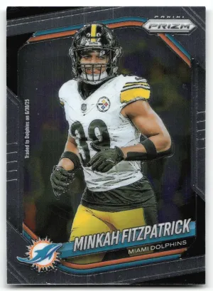Minkah Fitzpatrick 2025 Panini Prizm Miami Dolphins