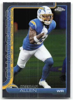 Keenan Allen 2025 Topps Chrome Los Angeles Chargers