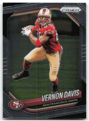 Vernon Davis 2025 Panini Prizm San Francisco 49ers